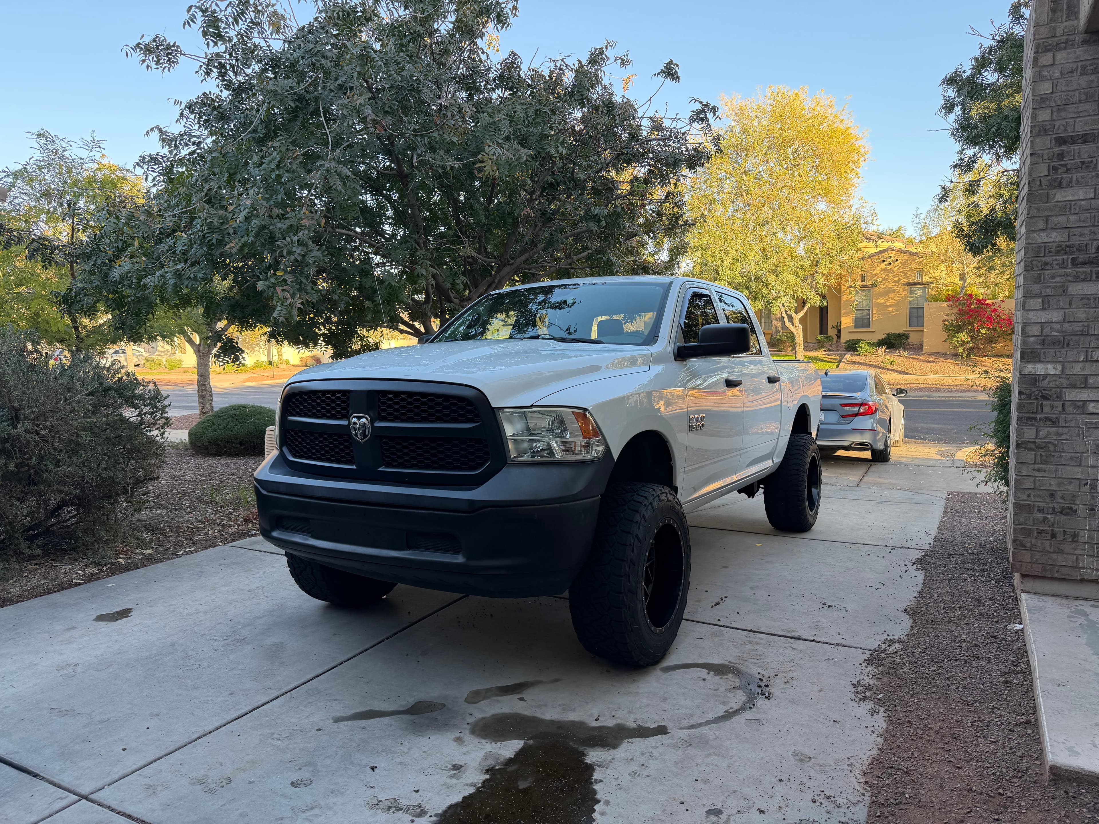 Front right view — finished exterior detail